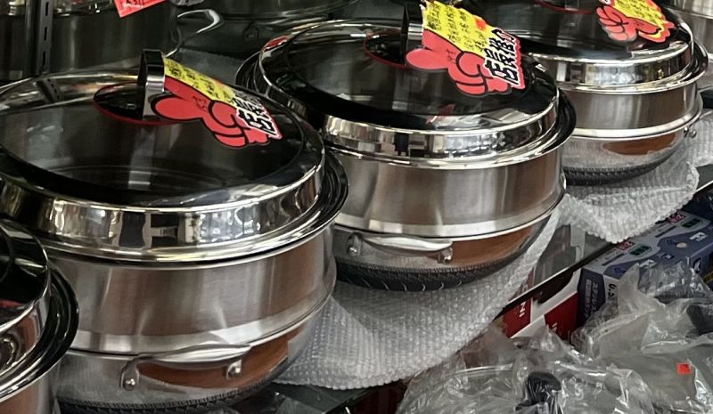 Stainless Steel Steamer Woks